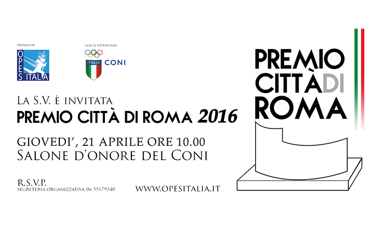 Scopri di più sull'articolo O.P.E.S. festeggia la capitale: pronta la seconda edizione “Premio Città di Roma”