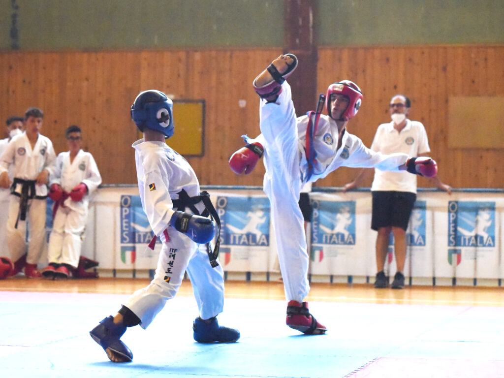 taekwondo-itf, national stage allo sporting village di Roma