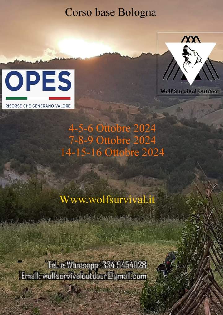 Wolf Outdoor Survival, 4 appuntamenti tra l'Emilia Romagna ed il Molise