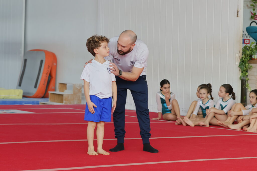 Ginnastica artistica, immagini della gara di Aprilia